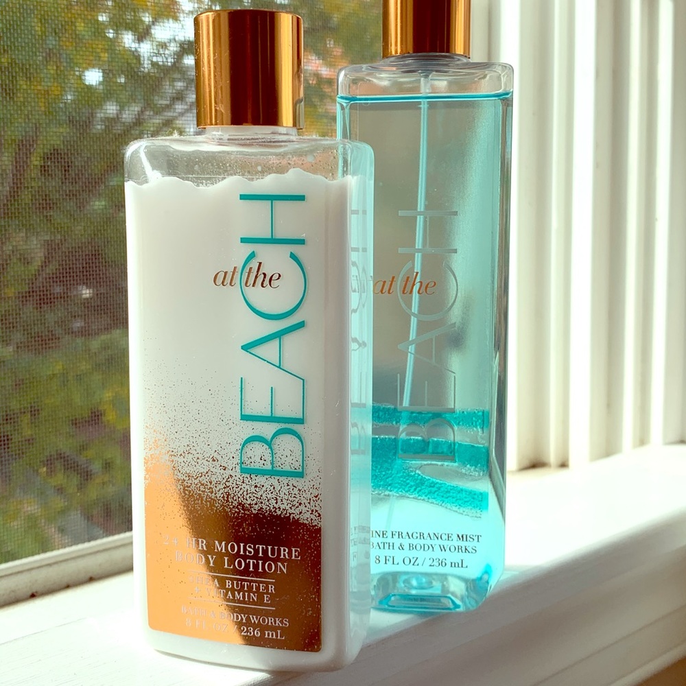Bath & Body Works At the Beach lotion and mist